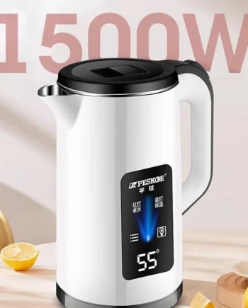 3L Kettle Electric 304 Stainless Steel Household 1500W High Power Portable