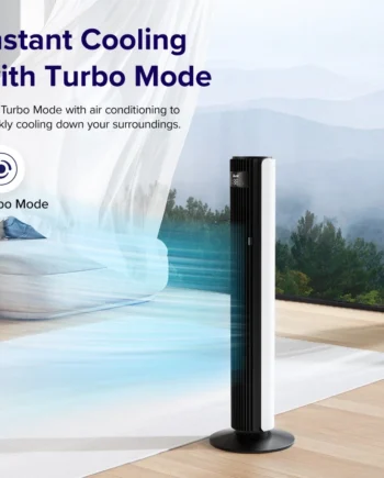Levoit Classic Pro Smart Tower Fan 42/36 inch Brushless DC Motor App Control with wifi - [White Color] / 2Y Warranty