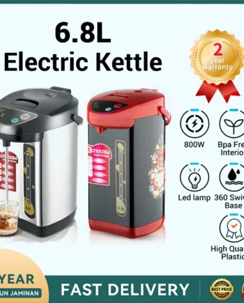 Electric Kettle 6.8L Water Dispenser Stainless Steel Rapid Heating Large Capacity 3 ways of water Thermo Pot/Water heate