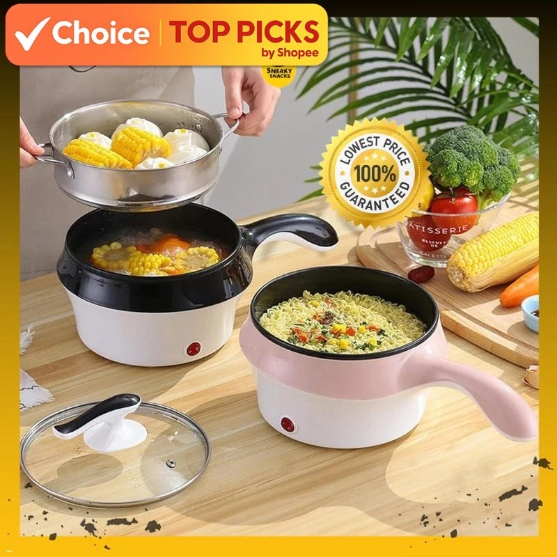 3 pin plug Electric Cooker Multifunction Frying Pan Mini Rice Cooker